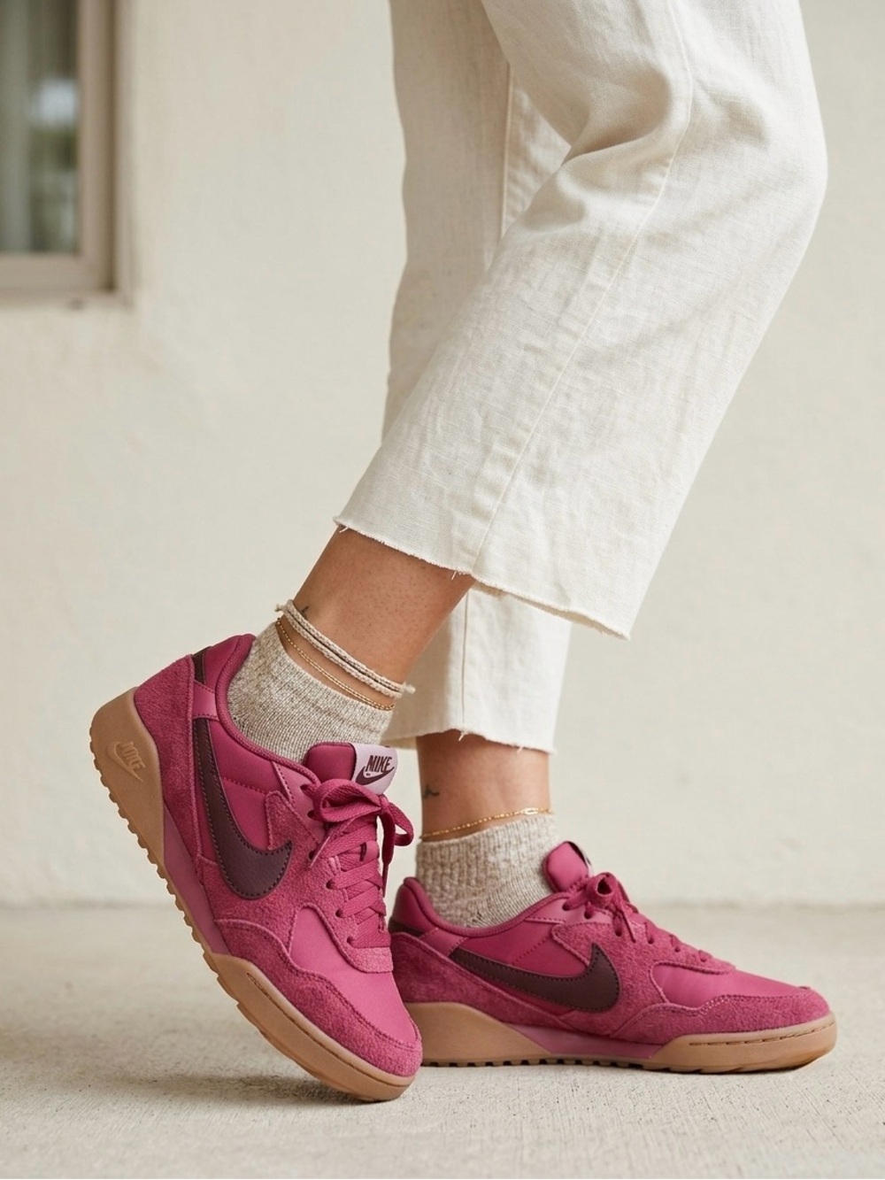 Nike Terra Manta Suede Sweet Beet Burgundy Size 8.5